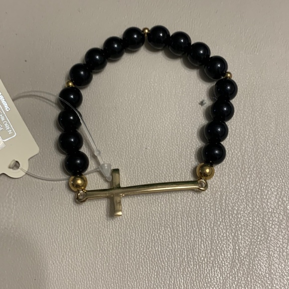 Gold and Turquoise Women's Bracelet Set - Picture 4 of 5